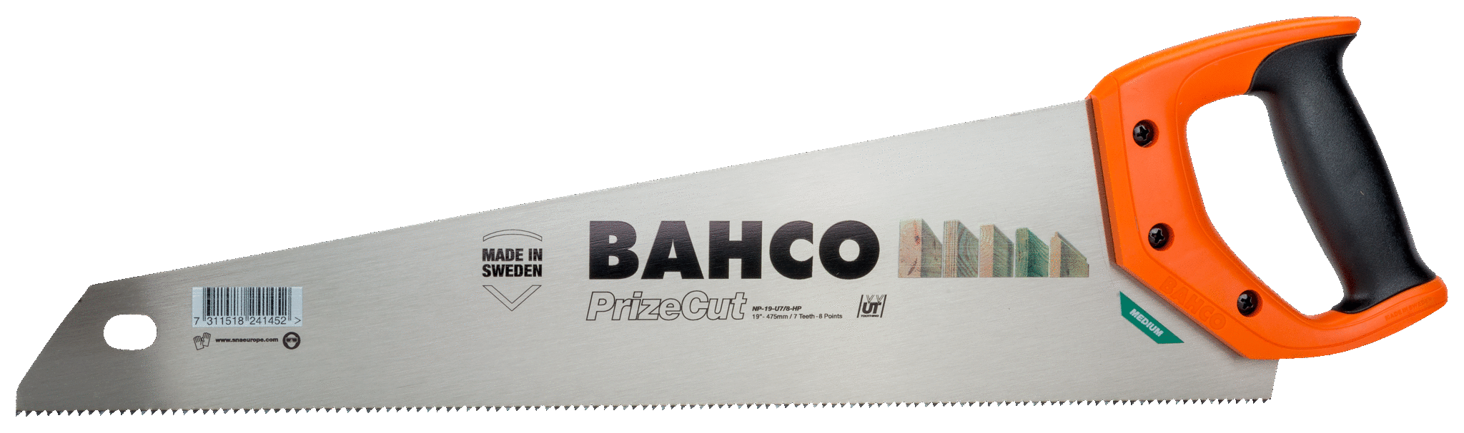 SERRUCHO CARPINTERO TEMPLADO 22 BAHCO (NP-22-U7/8-HP)