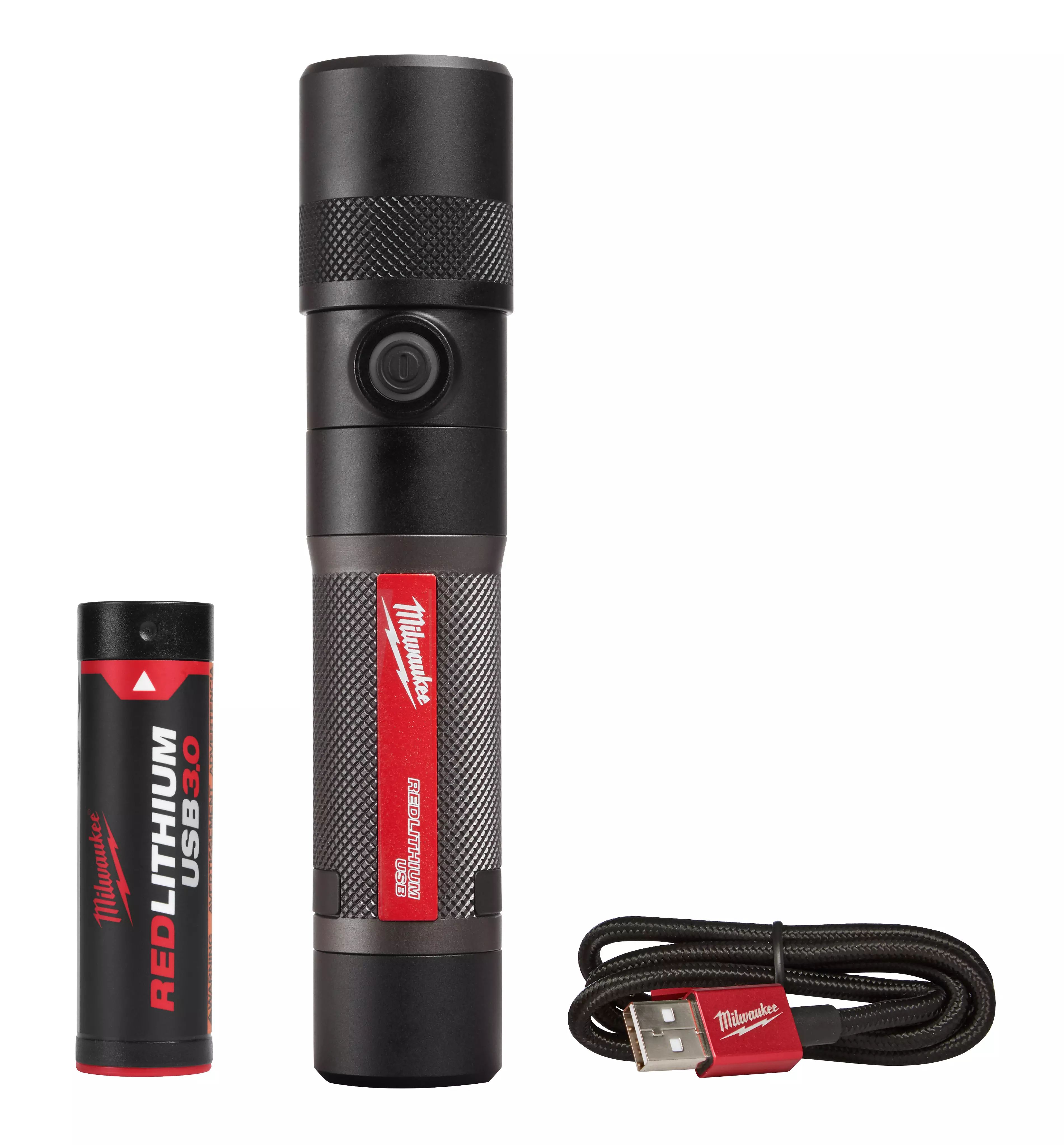 LINTERNA USB RECARGABLE CON ENFOQUE GIRATORIO DE 1100L MILWAUKEE (2161-21)