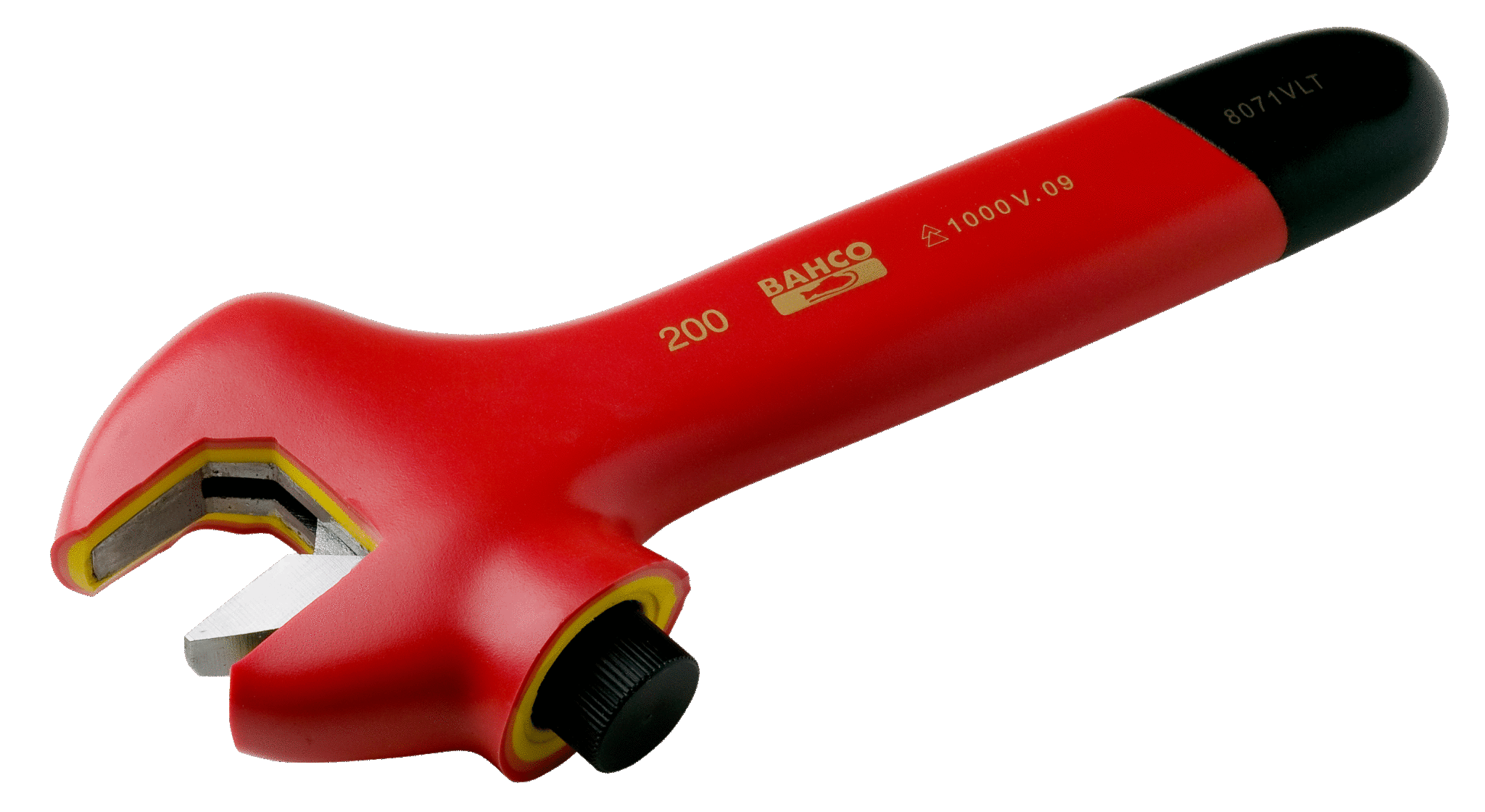 LLAVE REGULABLE AISLADA 1000V 12 BAHCO (8073VLT)