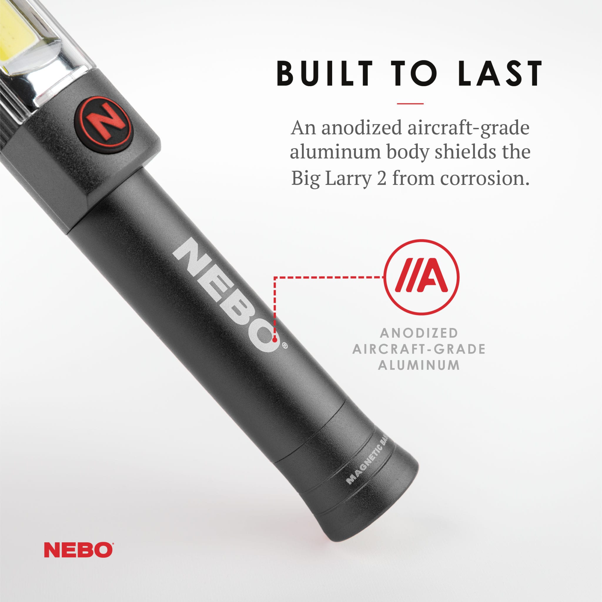 LINTERNA LED BIG LARRY 2 RECARGABLE NEBO (NB6737)
