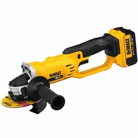 ESMERIL ANGULAR 4.1/2 20V 2 BAT. 4,0Ah DEWALT (DCG412M2-B2)