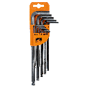 JUEGO LLAVES ALLEN 1/16-3/8 BAHCO (BE-9785)