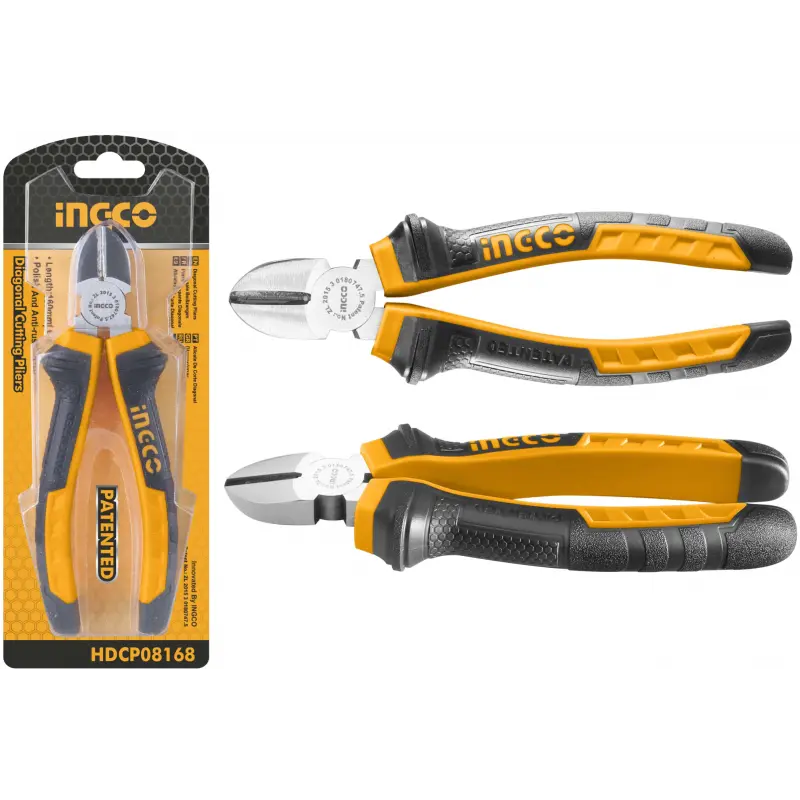 ALICATE CORTE DIAGONAL 7" INGCO (HHDCP08188)