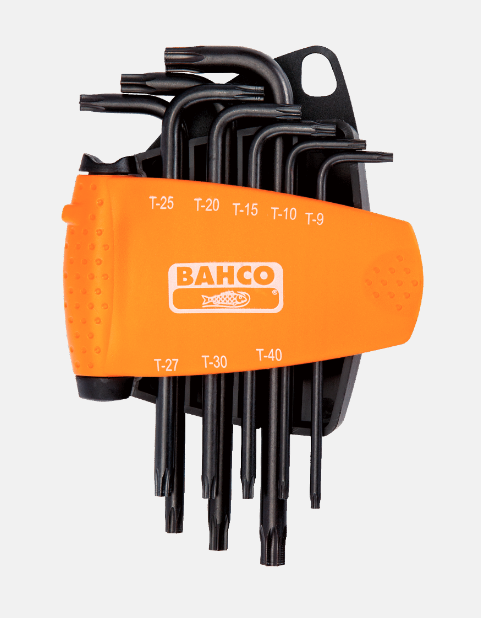 JUEGO LLAVES TORX T9-T40 BAHCO (BE-8675)