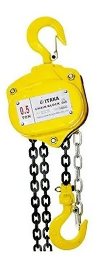 TECLE CADENA 0.5 TON 3 MTS CADENA ITAKA