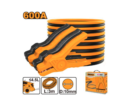 CABLE PARA BATERIA 600 AMP 3 MTS INGCO (HBTCP6008)
