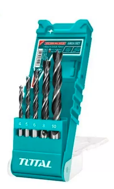 JUEGO DE BROCAS MADERA 5 PZS TOTAL (TACSD7056)