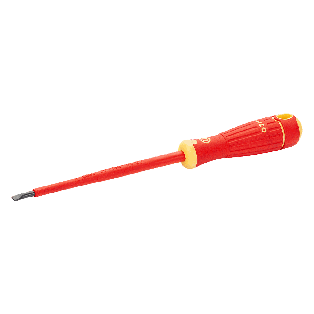 DESTORNILLADOR PLANO AISLADO 1000V B196.035.100 BAHCO