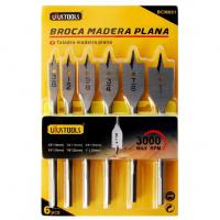 JUEGO DE BROCAS DE PALETA 6 PZAS UYUS(BCM601)