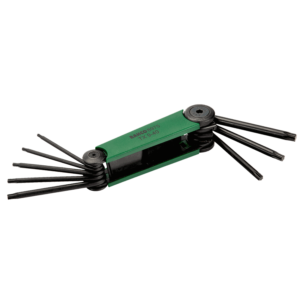 JUEGO LLAVES TORX T9-T40 BAHCO (BE-8975)