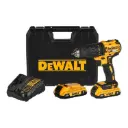 TALADRO PERCUTOR BRUSHLESS 20V 2 BAT 2.0 Ah DEWALT (DCD7781D2-B2)