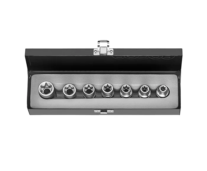 JUEGO DE DADOS TORX HEMBRA E10 - E24 FORCE (4071)