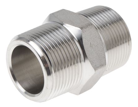 NIPLE INOXIDABLE NPT 1/2"