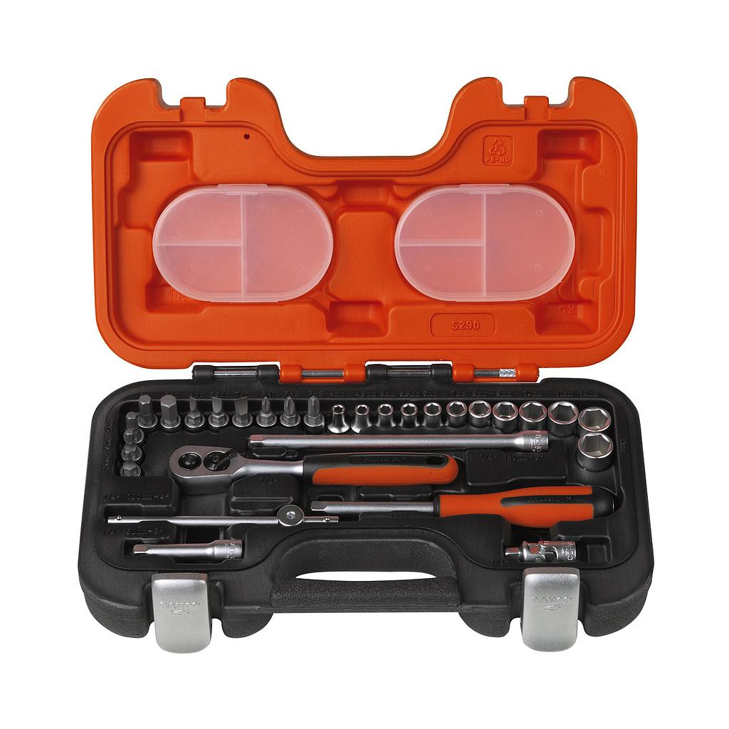 JUEGO DE DADO ¼ 29 PZA BAHCO (S290)