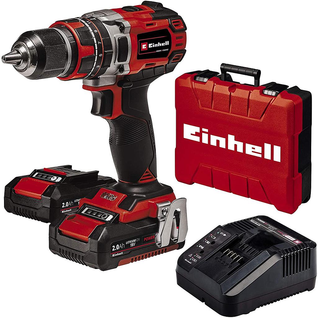 TALADRO PERCUTOR 18V  BRUSHLESS 13 MM EINHELL (4513940)