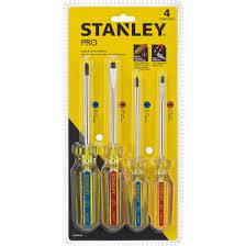 JUEGO DESTORNILLADOR 4 PZAS STANLEY (STHT69169)