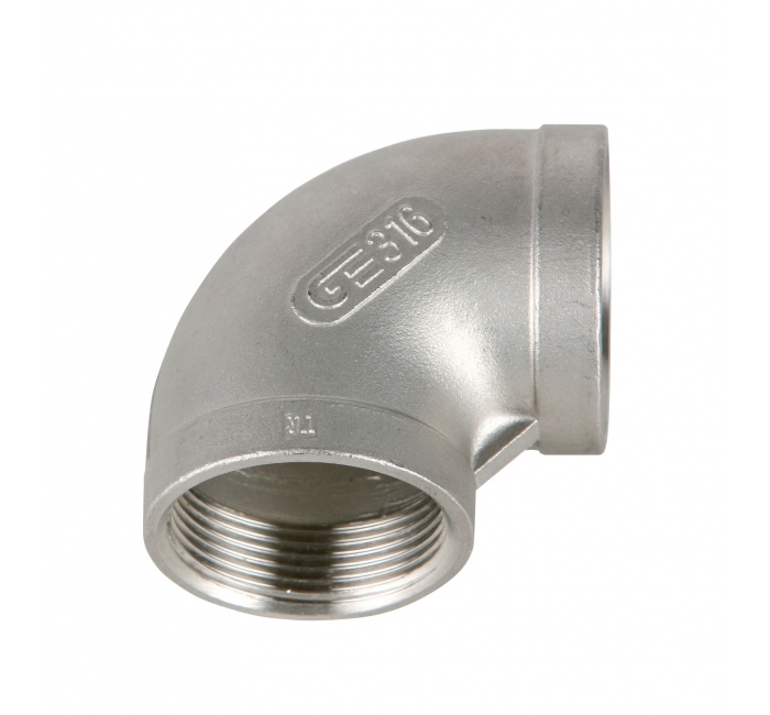 CODO INOXIDABLE NPT 1&quot;