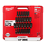 JUEGO DE DADOS DE IMPACTO 1/2 29 PIEZA MILWAUKEE (49-66-7016)