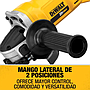 ESMERIL ANGULAR INALAMBRICO 4.1/2 20V DEWALT (DCG412M2-B2)